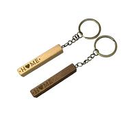 CLAMATO 2 x Llaveros de Madera para Casa o Coche - Ideas de Regalo Personalizado Pareja para Mujer o Hombre - Aniversario (Home)