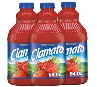 Clamato Original 1,89 L - Bebida de Tomate con Almeja para Micheladas y Ceviches - Pack Laborawi (3 x 1,89L)