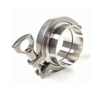 Clamp 0.5" Tri Clamp x 12.7mm 1/2" Pipe OD Stainless 2 PCS SS304 Weld Ferrules +1 PC SS304 Clamp +1 PC Gasket