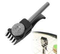 Clamp de cadena de bádminton, máquina de cadena de tenis, 5 dientes Sports Starting CLAMP | Racíese de las abrazaderas voladoras | Abrazadera de cuerda de raqueta de calabaza de tenis, cuerdas de raqu