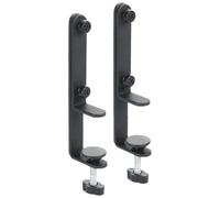 CLAMP DE ESCRITOR 2 PPCS Punch Pegu Board Soporte de montaje de escritorio Sprimto PP Pegboard Herramienta de instalación para la cocina de la cocina de garaje Office en el hogar