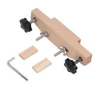 Clamp de puentes de guitarra, herramientas de luthier de guitarra acústica de madera con junta de corcho y llave llave, guitarra puente de guitarra.