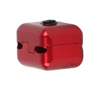 Clamp/Holder de Sujeción de Cable de Metal para Compuesto, Ligero y de Tamaño Mini, Fácil de Instalar para Tiro con, Hebilla de Abrazadera de Descanso de Flecha (Rojo)