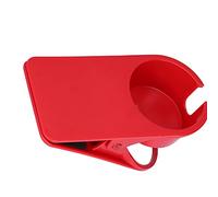 Clamp/Holder en el Portavasos, el Soporte del Soporte de la Copa de la Copa Soportador de la Taza Ahorrar Espacio de Escritorio de Plástico Rojo para la Mesa del Juego de la Computadora