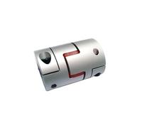 Clamp Jaw Shaft Coupling,3pcs D20L25 Coupler Aluminium Flexible Plum Pad Motor Connector Joint(10mm to 10mm)