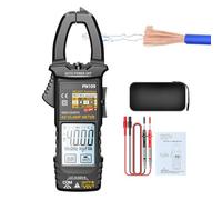 Clamp Meter - Voltage Tester | 4000 Count Clamp Circuit Tester Detector | Automatic Professional Tool | LCD Backlight Display For Electrician Maintenance | Car Battery Testers