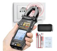 Clamp Multimeter - Digital LCD Backlight Voltage Circuit Breaker Capacitor