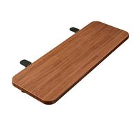 Clamp On Keyboard Tray Folding Desk Extender 90° Home Office Gaming