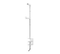 Clamp para Key Light Neo - Soporte de Escritorio con Montaje en el Borde, Altura e inclinación Ajustables, Soporte para Auriculares, Blanco Limpio - para Key Light Neo o Facecam Neo
