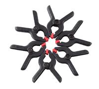 Clampas de Clips de Fondo de 6 PCS, clampas de fotografía de Nylon Profesional clampas de fotografía Soporte de Fondo para Estudios de fotografía