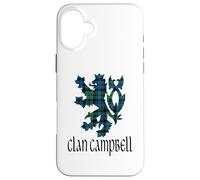 Clan Campbell Tartan Apellido escocés Escocia Orgullo Carcasa para iPhone 16 Plus