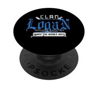 Clan Logan - Travesuras y Caos Desde la Edad Media PopSockets PopGrip Adhesivo
