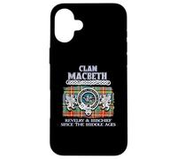 Clan Macbeth Scottish Macbeth Apellido Carcasa para iPhone 16 Plus
