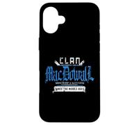 Clan MacDowall - Travesuras y Caos Desde la Edad Media Carcasa para iPhone 16 Plus