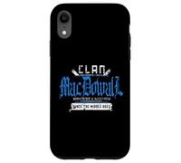 Clan MacDowall - Travesuras y Caos Desde la Edad Media Carcasa para iPhone XR