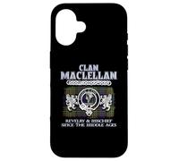 Clan MacLellan MacLellan escocés Apellido Carcasa para iPhone 16