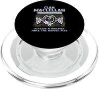 Clan MacLellan MacLellan escocés Apellido PopSockets PopGrip para MagSafe