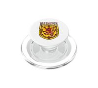 Clan Matheson Tartan Scottish Family Name Scotland Pride PopSockets PopGrip para MagSafe