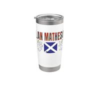 Clan Matheson Tartan Scottish Family Name Scotland Pride Vaso térmico de acero inoxidable de doble pared