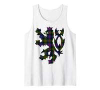 Clan Murray de Atholl Tartan Nombre de Familia Escocés Orgullo Camiseta sin Mangas