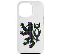 Clan Murray de Atholl Tartan Nombre de Familia Escocés Orgullo Carcasa para iPhone 13 Pro