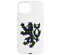 Clan Murray de Atholl Tartan Nombre de Familia Escocés Orgullo Carcasa para iPhone 15 Plus