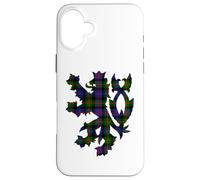 Clan Murray de Atholl Tartan Nombre de Familia Escocés Orgullo Carcasa para iPhone 16 Plus