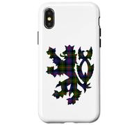Clan Murray de Atholl Tartan Nombre de Familia Escocés Orgullo Carcasa para iPhone X/XS