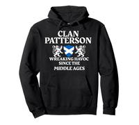 Clan Patterson - Maillot escocés para Familia con Nombre de león Sudadera con Capucha
