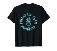 Clan Piña Honolulu Islas Hawaii Estilo Vintage Camiseta