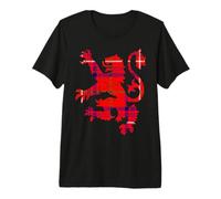 Clan Rose Tartan Scottish Family Name Scotland Pride Camiseta Premium