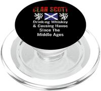 Clan Scott Tartan Apellido escocés Orgullo de Escocia PopSockets PopGrip para MagSafe