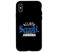 Clan Sempill - Travesuras y Caos Desde la Edad Media Carcasa para iPhone X/XS