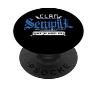 Clan Sempill - Travesuras y Caos Desde la Edad Media PopSockets PopGrip Adhesivo