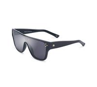 CLANDESTINE - Gafas de Sol Unisex - Colección Loop - Modelo Anonymous - Montura TR90 Color Negro Brillo - Cristal de Nylon Polarizado de Color Negro - Protección UV 400