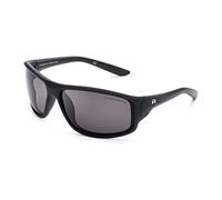 CLANDESTINE - Gafas de Sol Unisex - Modelo Curve - Color Negro Mate - Cristal de Nylon en Color Negro y con Filtro HD - Protección UV 400-150 x 49 mm