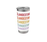 Clandestino Vaso térmico de acero inoxidable de doble pared