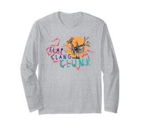 Clangers Flap Clang Clunk The Iron Chicken Retro Manga Larga