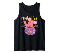 Clangers Tiny Clanger Time For Tunes Music Retro Camiseta sin Mangas