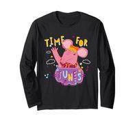 Clangers Tiny Clanger Time For Tunes Music Retro Manga Larga