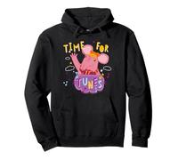 Clangers Tiny Clanger Time For Tunes Music Retro Sudadera con Capucha