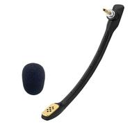 CLANMOU Micrófono de repuesto para juegos compatible con auriculares Astro A40 / A40 TR, micrófono negro A40 de 3.5 mm en PS5, PS4, Xbox One, PC, Mac, teléfono, cancelación de ruido