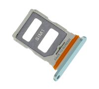 Clappio Bandeja tarjeta SIM para Xiaomi 12 Lite Doble Nano SIM, Azul claro