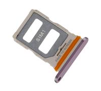 Clappio Bandeja tarjeta SIM para Xiaomi 12 Lite Doble Nano SIM, Lavanda