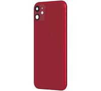 Clappio Chasis para iPhone 11 Vidrio trasero, Rojo
