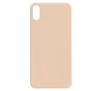 Clappio Cristal trasero de repuesto para Apple iPhone XS, Rosa claro