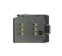 Clappio Lector de tarjetas SIM de repuesto para iPhone X, Gris