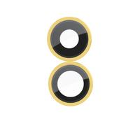 Clappio Lente cristal de cámara para iPhone 11 Compatible, Amarillo