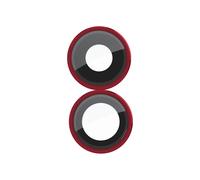 Clappio Lente cristal de cámara para iPhone 11 Compatible, Rojo