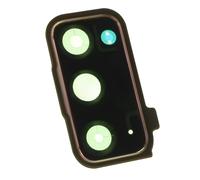 Clappio Lente de repuesto para cámara trasera Galaxy S20 FE con chasis, Naranja